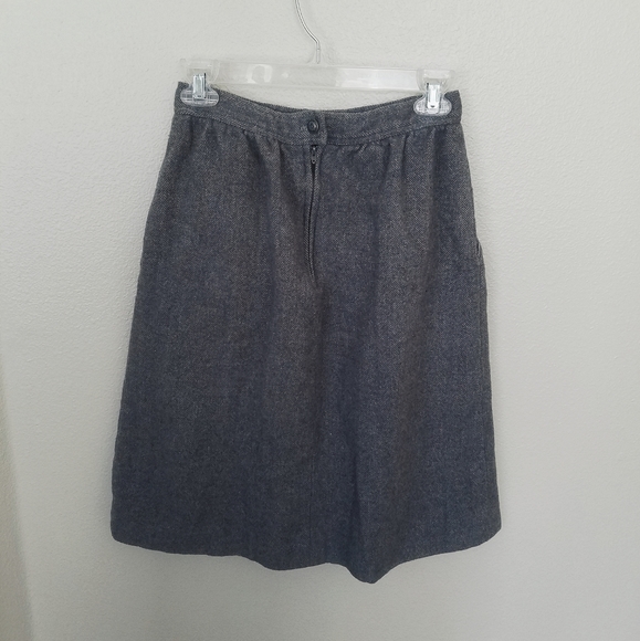 Vintage Wool Skirt - Picture 3 of 4